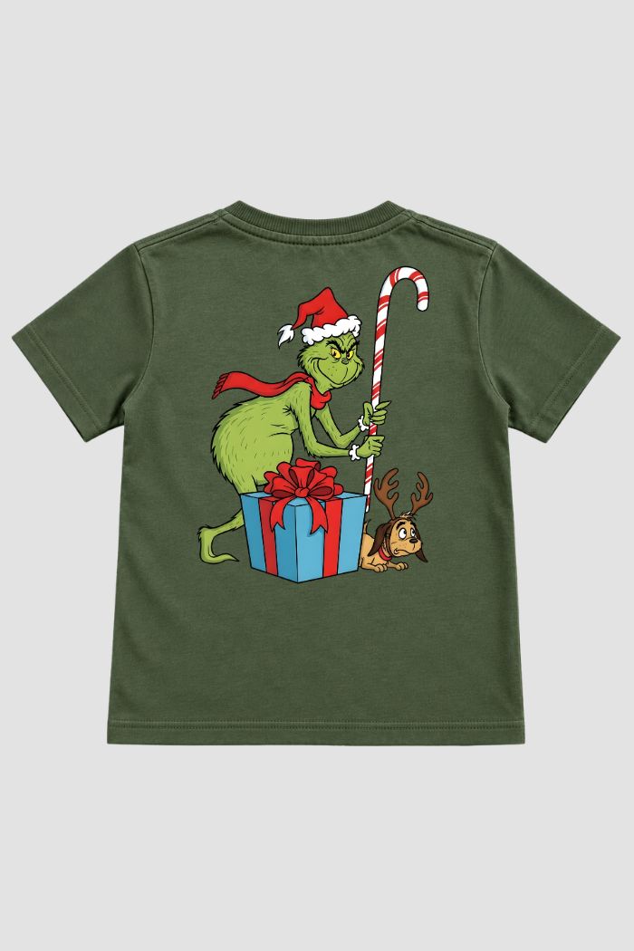 Camiseta Infantil Basica Natal Grinch - DC-GRIN-0036