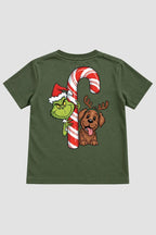 Camiseta Infantil Basica Natal Grinch - DC-GRIN-0028