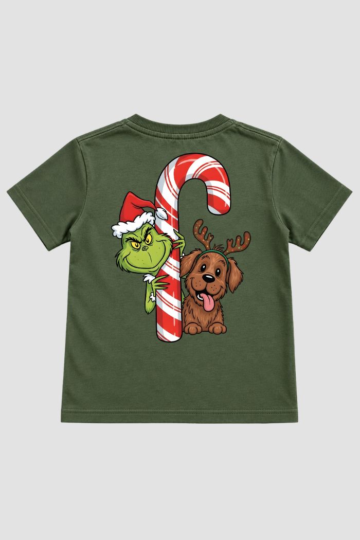 Camiseta Infantil Basica Natal Grinch - DC-GRIN-0028