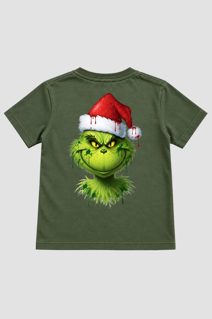 Camiseta Infantil Basica Natal Grinch - DC-GRIN-0016