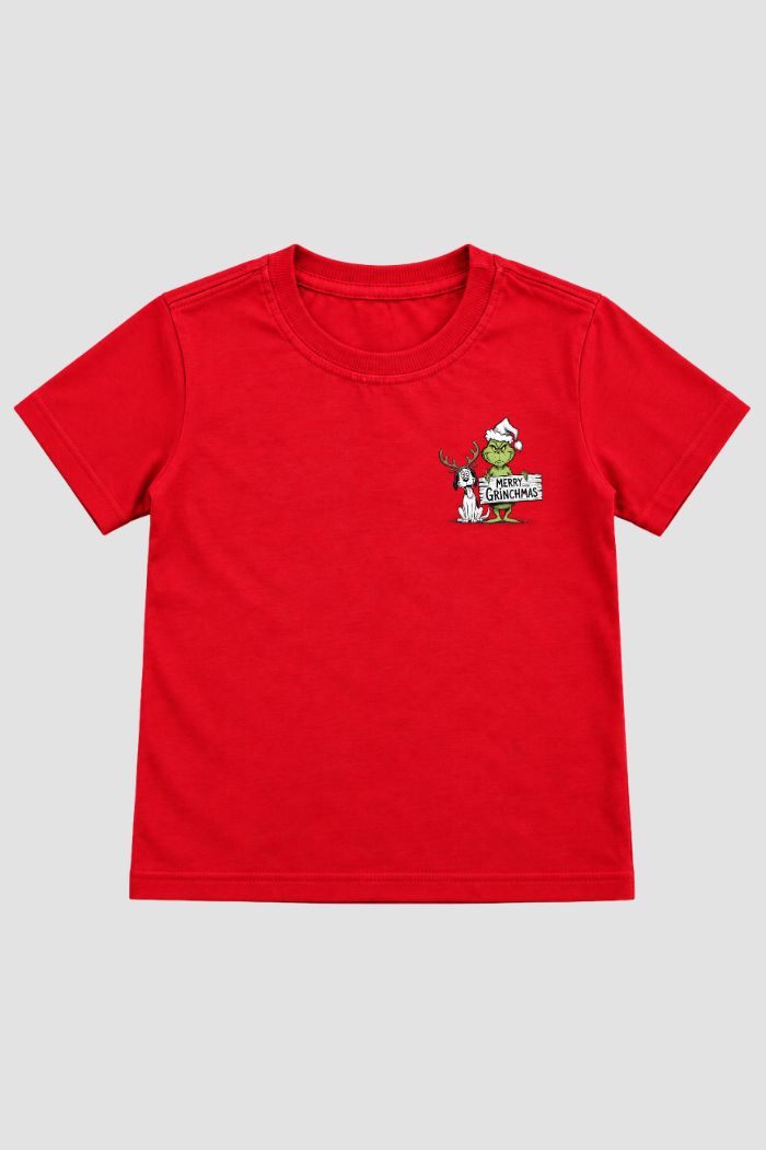 Camiseta Infantil Basica Natal Grinch - DC-GRIN-0056