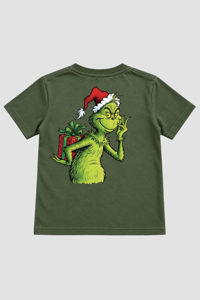 Camiseta Infantil Basica Natal Grinch - DC-GRIN-0031