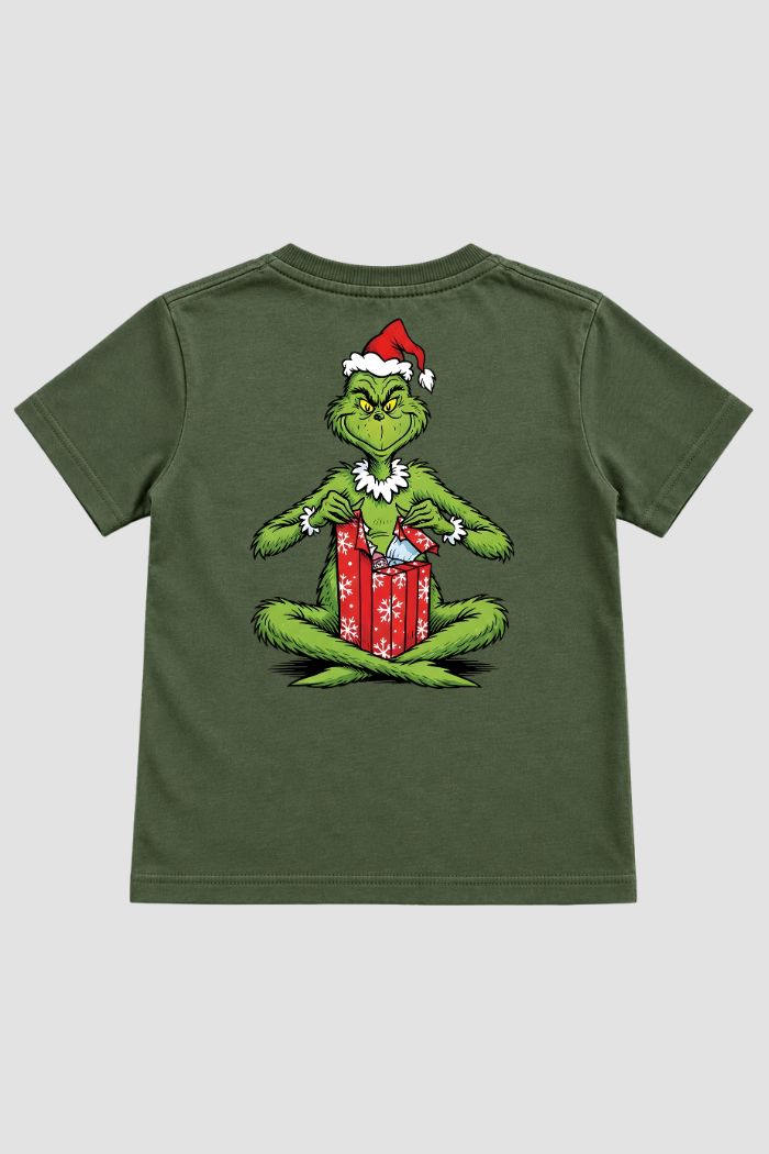 Camiseta Infantil Basica Natal Grinch - DC-GRIN-0047