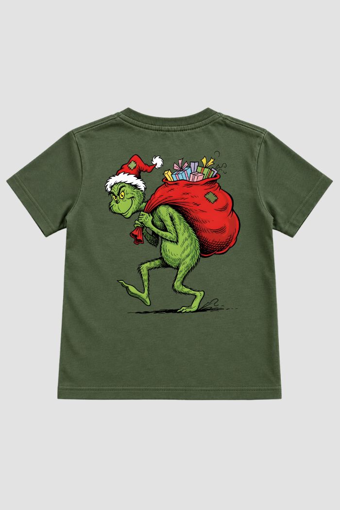 Camiseta Infantil Basica Natal Grinch - DC-GRIN-0022