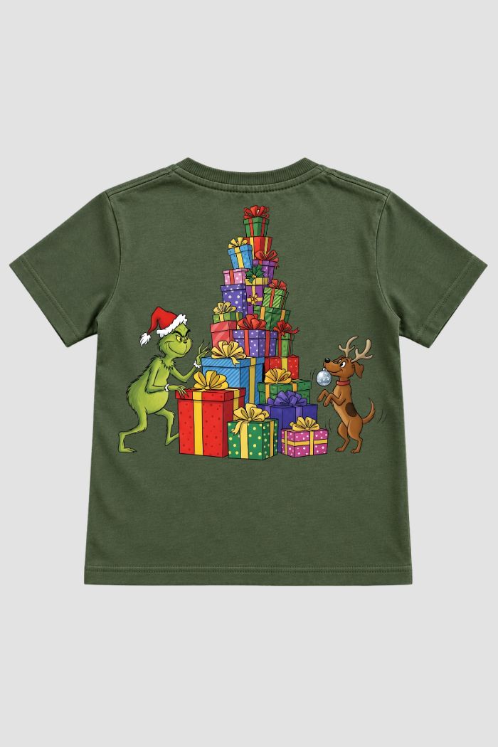 Camiseta Infantil Basica Natal Grinch - DC-GRIN-0044