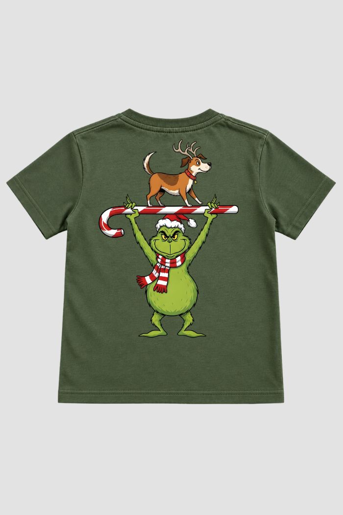 Camiseta Infantil Basica Natal Grinch - DC-GRIN-0017