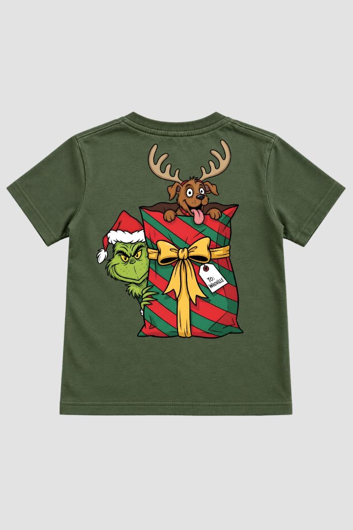 Camiseta Infantil Basica Natal Grinch - DC-GRIN-0045