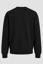 Moletom Unissex Gola Redonda Liso Marrom