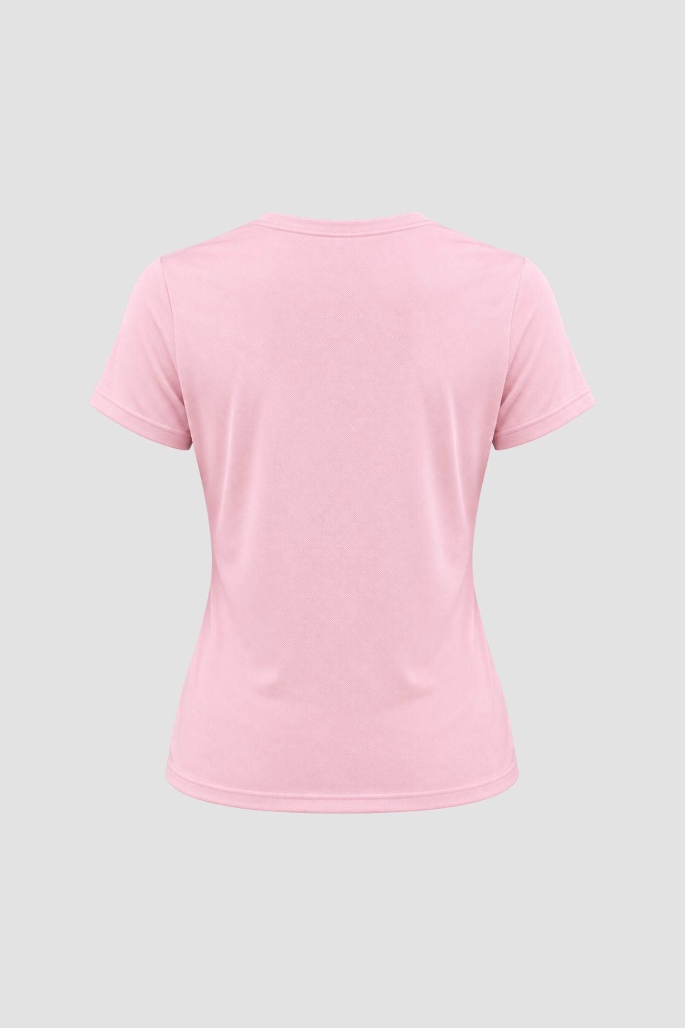 Camiseta Dryfit Baby Look Feminina - Rosa Claro