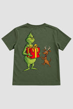 Camiseta Infantil Basica Natal Grinch - DC-GRIN-0021