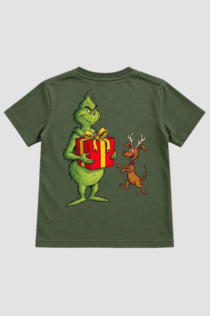 Camiseta Infantil Basica Natal Grinch - DC-GRIN-0021