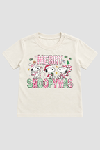 Camiseta Infantil Basica Natal Snoopy- DC-NOOP-0073