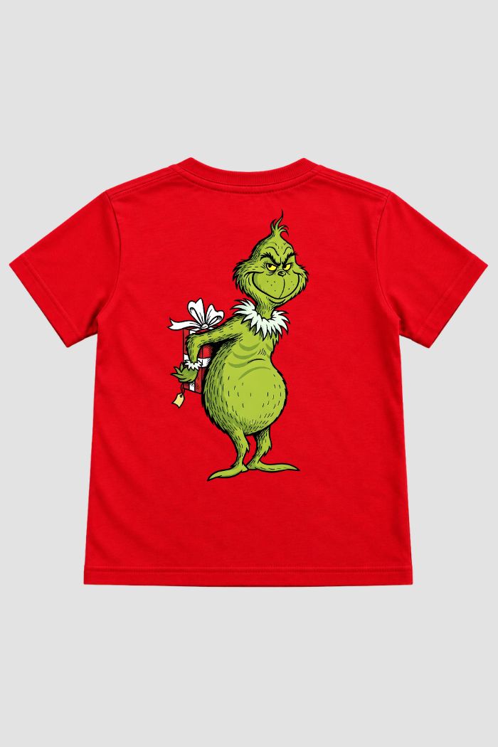 Camiseta Infantil Basica Natal Grinch - DC-GRIN-0051