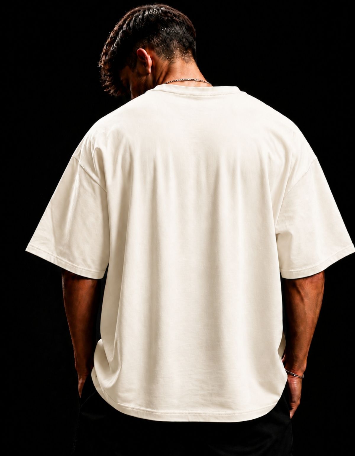 Oversized Suedine 220gr Off White