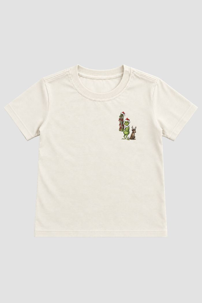 Camiseta Infantil Basica Natal Grinch - DC-GRIN-0011
