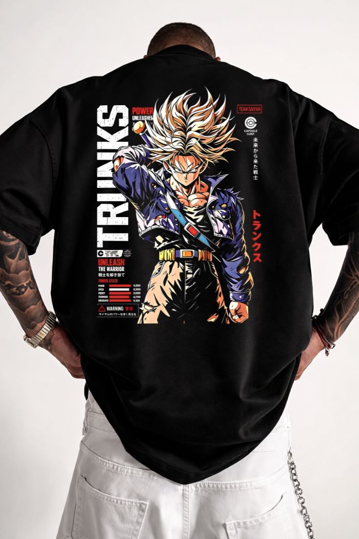 Camiseta Oversized Treino Academia - Trunks