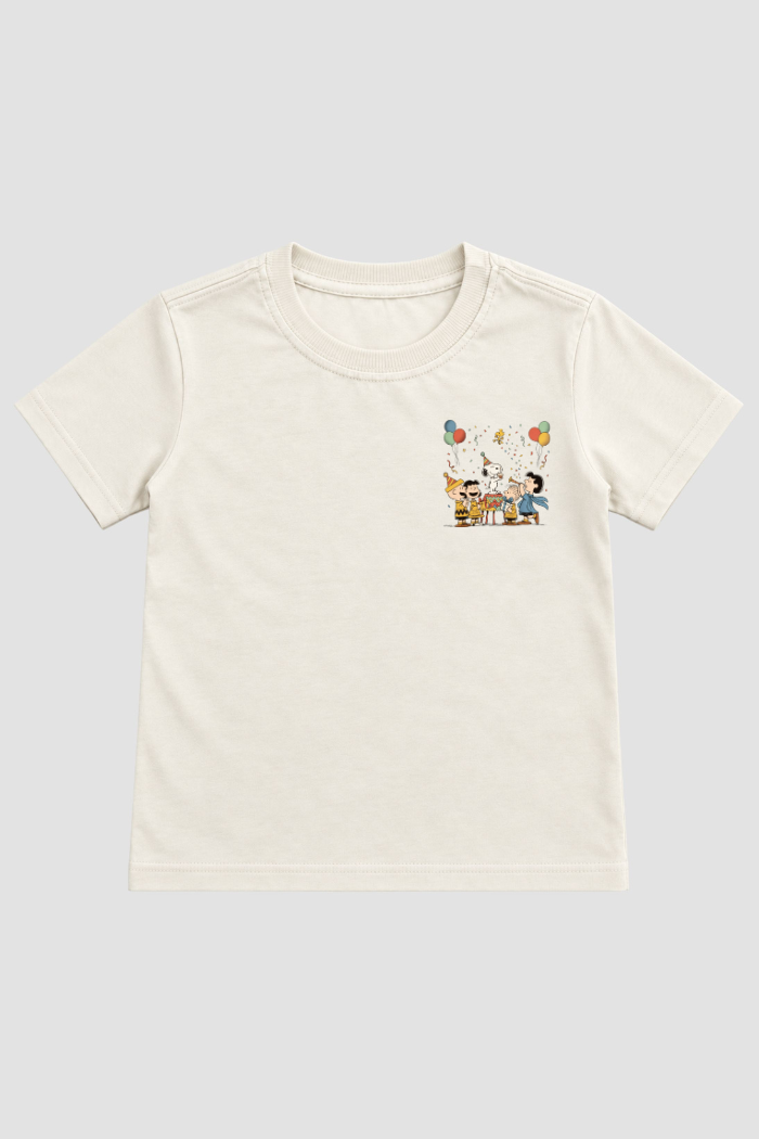 Camiseta Infantil Basica Natal Snoopy- DC-NOOP-0077