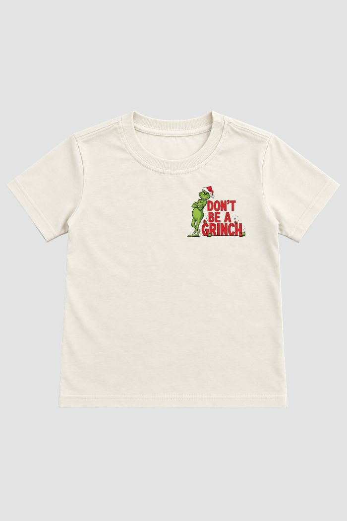 Camiseta Infantil Basica Natal Grinch - DC-GRIN-0043