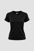 Camiseta Dryfit Baby Look Feminina - Preto
