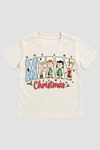 Camiseta Infantil Basica Natal Snoopy- DC-NOOP-0059
