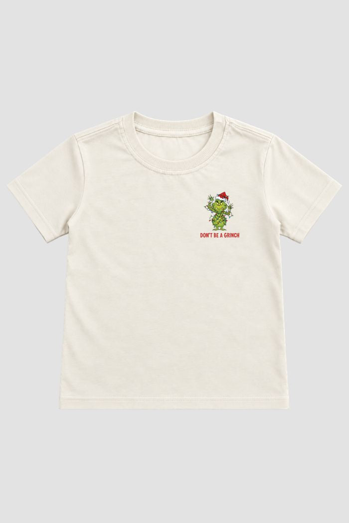 Camiseta Infantil Basica Natal Grinch - DC-GRIN-0014