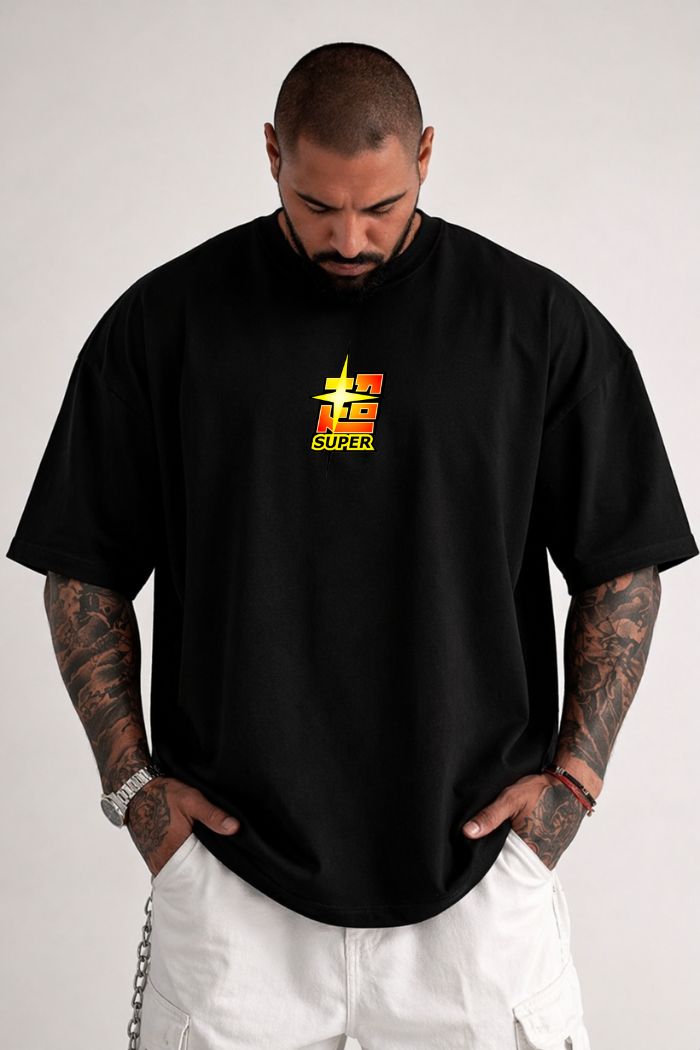 Camiseta Oversized Treino Academia - Trunks