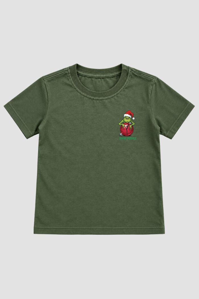 Camiseta Infantil Basica Natal Grinch - DC-GRIN-0054