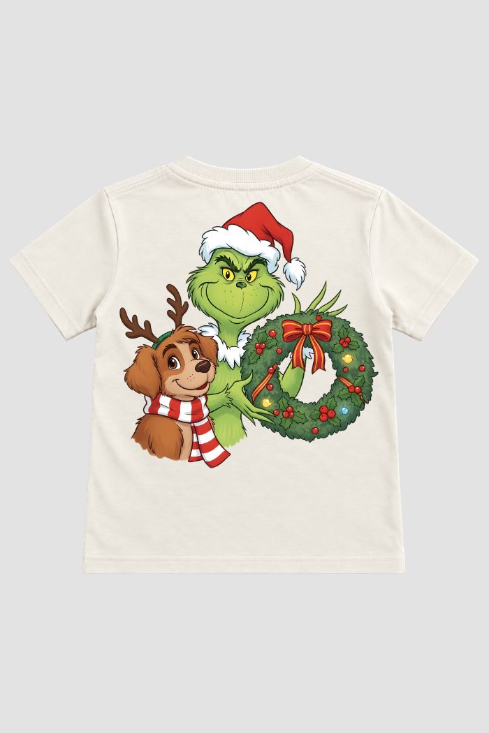 Camiseta Infantil Basica Natal Grinch - DC-GRIN-0032