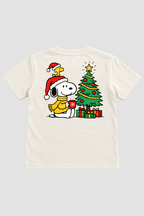 Camiseta Infantil Basica Natal Snoopy- DC-NOOP-0096