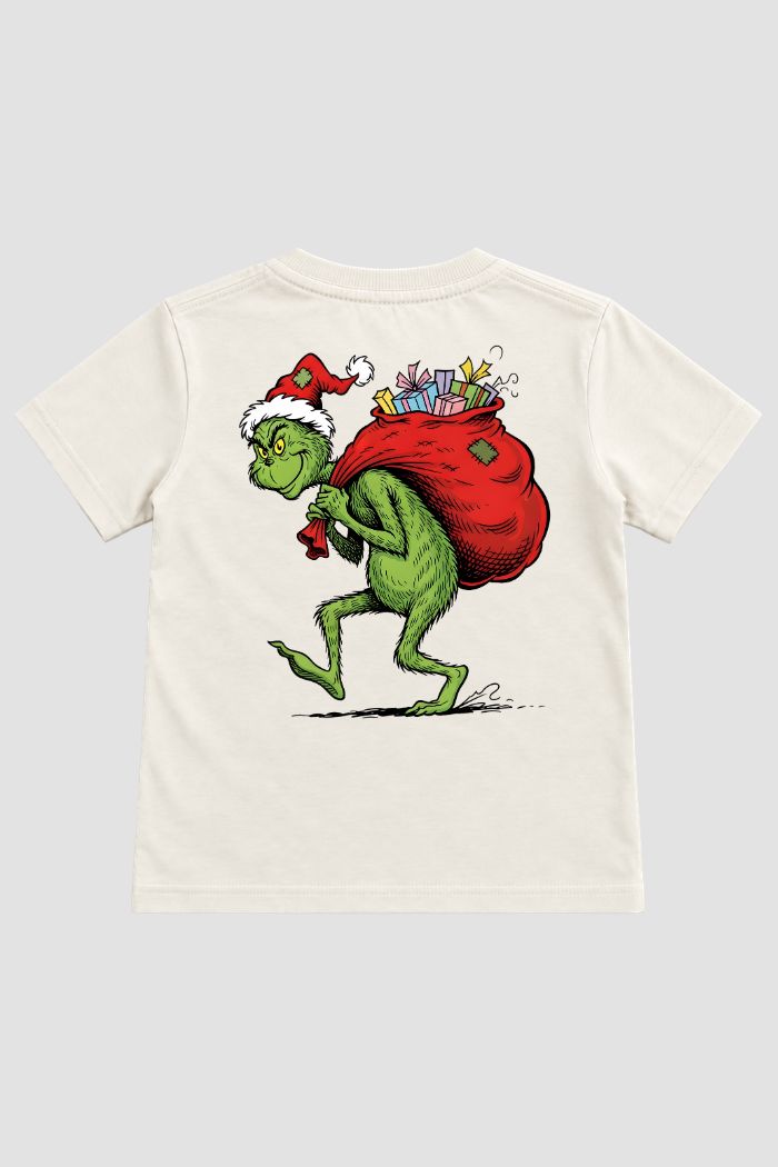 Camiseta Infantil Basica Natal Grinch - DC-GRIN-0022