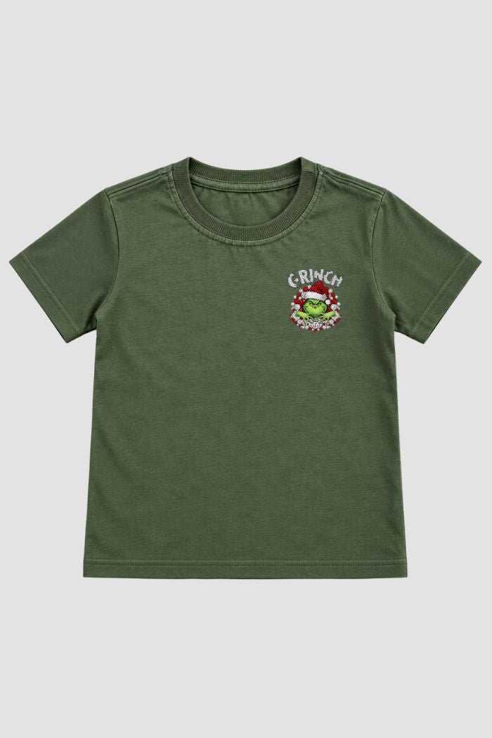 Camiseta Infantil Basica Natal Grinch - DC-GRIN-0059
