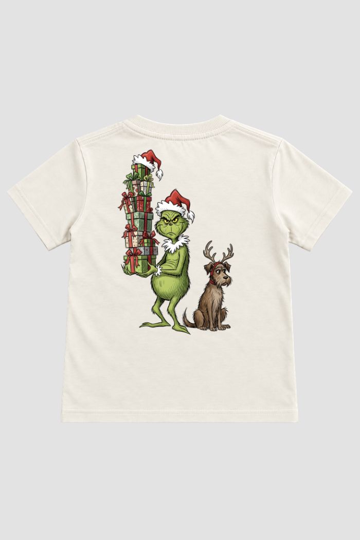 Camiseta Infantil Basica Natal Grinch - DC-GRIN-0011