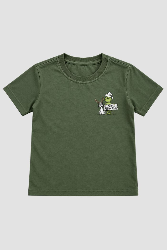 Camiseta Infantil Basica Natal Grinch - DC-GRIN-0056