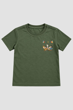Camiseta Infantil Basica Natal Snoopy- DC-NOOP-0077