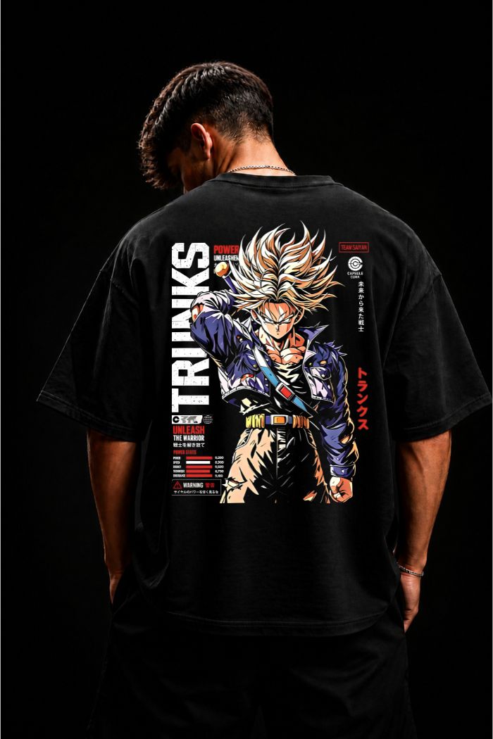 Camiseta Oversized Treino Academia - Trunks