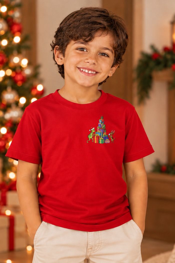 Camiseta Infantil Basica Natal Grinch - DC-GRIN-0044