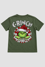 Camiseta Infantil Basica Natal Grinch - DC-GRIN-0059