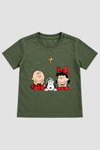 Camiseta Infantil Basica Natal Snoopy- DC-NOOP-0089