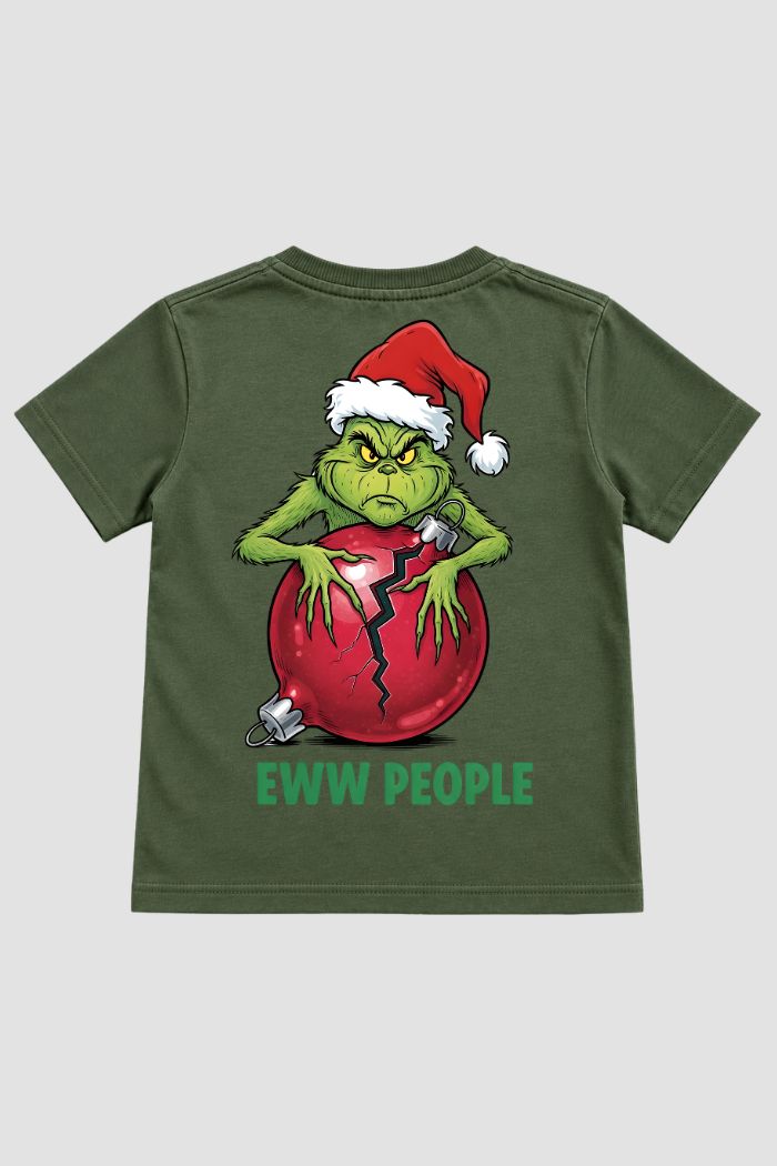 Camiseta Infantil Basica Natal Grinch - DC-GRIN-0054