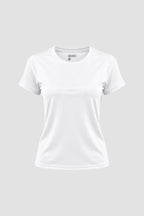 Camiseta Dryfit Baby Look Feminina - Branco