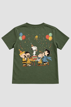Camiseta Infantil Basica Natal Snoopy- DC-NOOP-0077