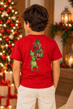 Camiseta Infantil Basica Natal Grinch - DC-GRIN-0041