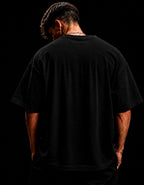Oversized Suedine 220gr Preto