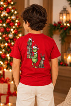 Camiseta Infantil Basica Natal Grinch - DC-GRIN-0011