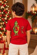 Camiseta Infantil Basica Natal Grinch - DC-GRIN-0021