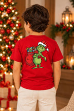 Camiseta Infantil Basica Natal Grinch - DC-GRIN-0005