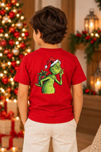 Camiseta Infantil Basica Natal Grinch - DC-GRIN-0031