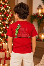 Camiseta Infantil Basica Natal Grinch - DC-GRIN-0043