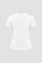 Camiseta Dryfit Baby Look Feminina - Branco