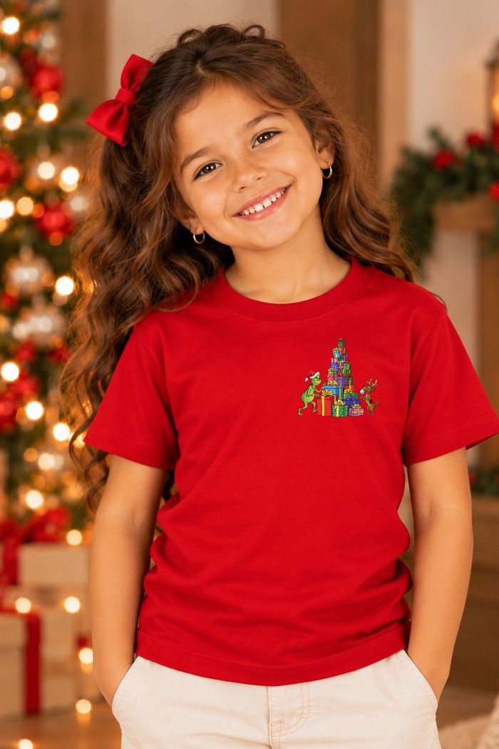 Camiseta Infantil Basica Natal Grinch - DC-GRIN-0044